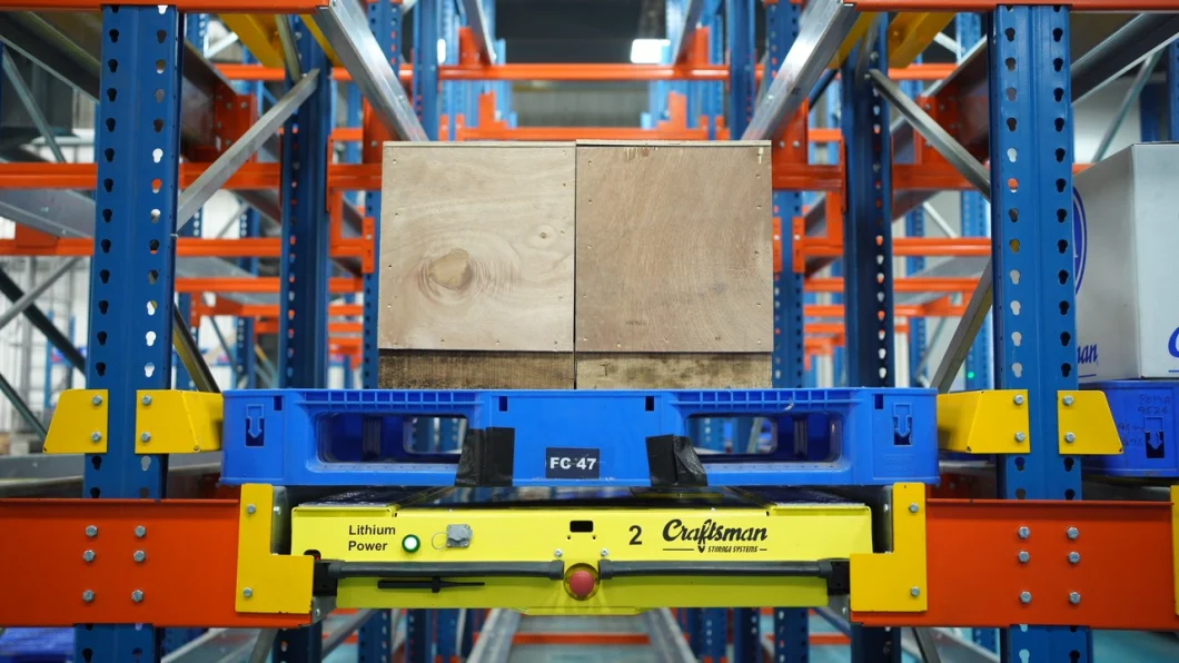 New Type Cost-Effective Radio Shuttle Rack for Warehouse Storage
