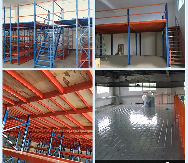 Steel Platform Structure Mezzanine Flooring Systems Storage Racking Shelf