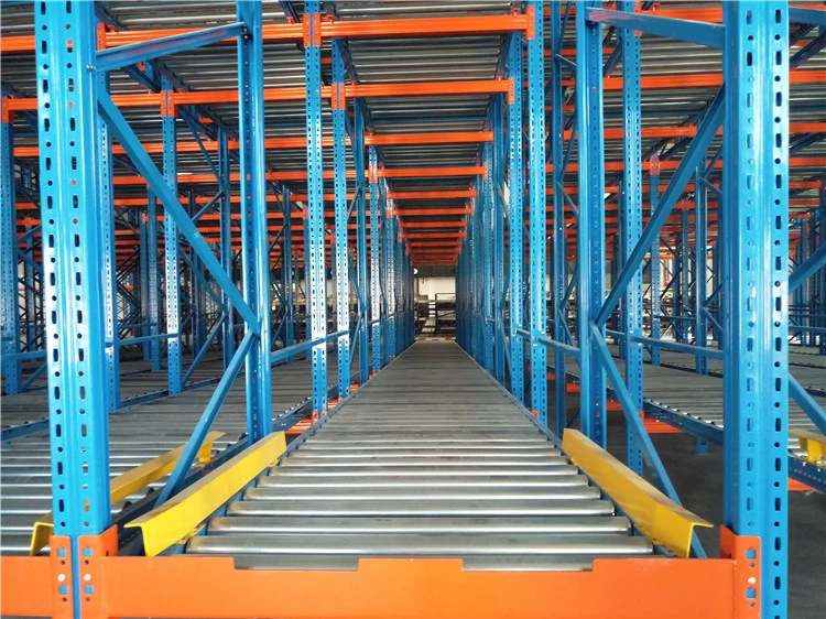 Heavy Duty Steel Pallet Flow Fifo Rack for Industrial Warehouse