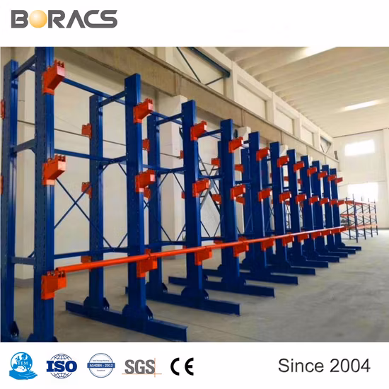 OEMおよびODM/スチールカンチレバーシェルフ用の頑丈なスチールおよび金属の調整可能な工業用カンチレバーシェルフ